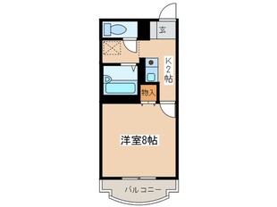 ル・シェルキタカドⅡの物件間取画像